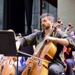 Jesse Ahmann of the Port Angeles Symphony has composed Dark to Light, which will premiere this week in concerts in Sequim and Port Angeles. (photo by Diane Urbani de la Paz)