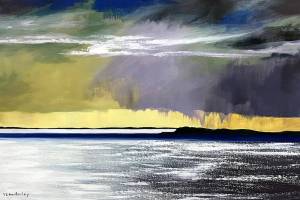 Samish, B.C. by Vivian Chesterley is among the new works in Showcase 2024, opening this week at Northwind Arts gallery in downtown Port Townsend.