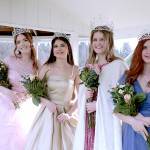Laurie Davies 

This year’s Clallam County Fair royal court are, from left, Princess Aliya Gillett of Forks, Princess Tish Hamilton of Port Angeles, Queen Brooklyn McKnight of Port Angeles and Princess Olivia Ostlund of Sequim. The four were crowned Jan. 27 and will preside over the 2024 Clallam County Fair from Aug. 15-18. More than 150 people attended the coronation conducted at the Exposition Building at the Clallam County Fairgrounds. A silent auction raised more than $1,200 for scholarships.