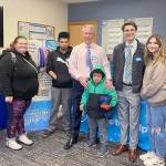 Pictured, left to right, are Ronda Meech, Paco Swain, Bill Koenig, Ronda’s son Trevell, Brendan Koenig and Emily Haddock. 

PICTURE BY: VIVIAN ELVIS HANSEN/PENINSULA DAILY NEWS
