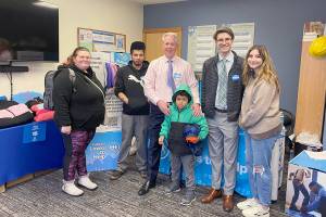 Pictured, left to right, are Ronda Meech, Paco Swain, Bill Koenig, Ronda’s son Trevell, Brendan Koenig and Emily Haddock. 

PICTURE BY: VIVIAN ELVIS HANSEN/PENINSULA DAILY NEWS