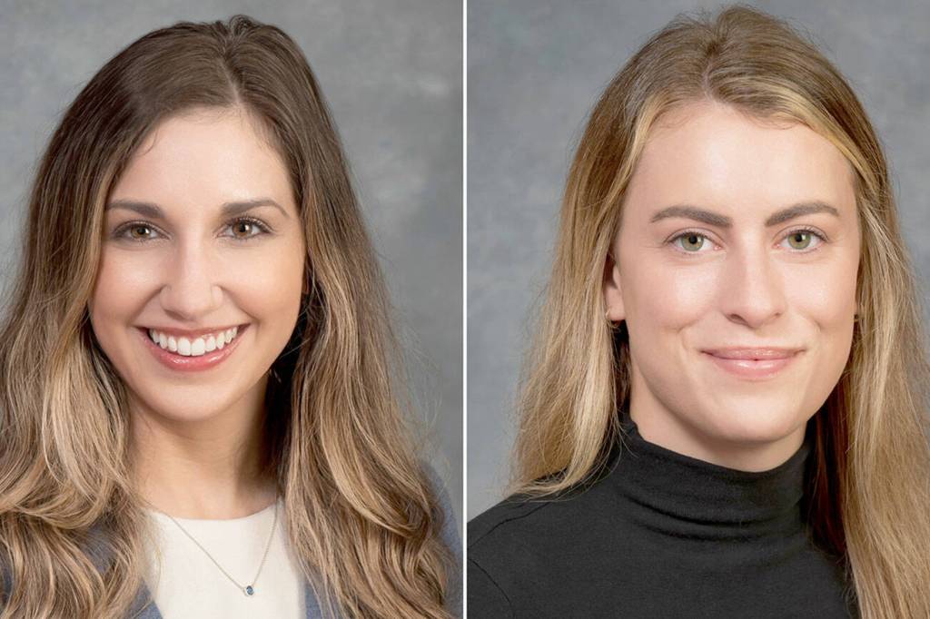 Julianne Knezovich and Emily Pulte.