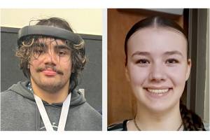 Sloan Tumaua, Forks wrestling, and Lexie Smith, Port Angeles girls basketball.