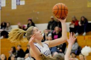 Sequims Jolene Vaara was named the Olympic League MVP and defensive player of the year. (Michael Dashiell/Olympic Peninsula News Group)