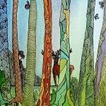 In Praise of Trees is on view at the Bay Club.