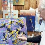 Terry Grasteit will demonstrate his painting style and technique from 1 p.m. to 3 p.m. Saturday.
