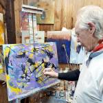 Terry Grasteit will demonstrate his painting style and technique from 1 p.m. to 3 p.m. Saturday.