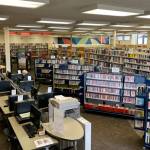 The Sequim Library will host an open house from 9 a.m. to 3 p.m. Saturday before it closes for expansion and renovation through spring 2025. Operations will move temporarily starting April 1 to the former Brians Sporting Goods space. (Matthew Nash/Olympic Peninsula News Group)