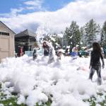 Sequim Irrigation Festival organizers say they plan to extend Family Fun Days again to two days, May 4-5, and include free events, such as Strait Up Foam Fun in Carrie Blake Community Park. A schedule is to be determined, organizers said. (Matthew Nash/Olympic Peninsula News Group)