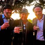 Troupe de Ville, from left to right, includes Steve Thoreson, Andre Feriante and Eric Fridrich. They will perform on Saturday at Studio Bob in Port Angeles. (Andre Feriante)