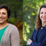 Emily Randall, left, and Hilary Franz.