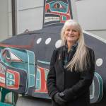 Annette Nesse, at the Jamestown SKlallam Tribes main campus in Blyn in December 2021, is serving as interim director at the Dungeness River Nature Center, the organization announced. (Emily Matthiessen/for Olympic Peninsula News Group)