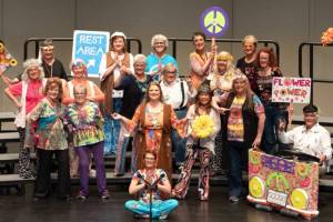 Its a 1960s theme for the Grand Olympics Chorus A Grand Musical Adventure!, a multi-group concert set for Saturday at Trinity United Methodist Church. (Grand Olympics Chorus)