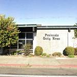 The Peninsula Daily News office building, at 305 W. First St. in Port Angeles, will soon be on the commercial real estate market. But staff will relocate to another Port Angeles building in the coming months.