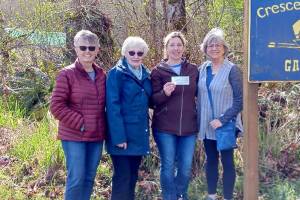 Pictured, from left, are Mary Kelso, Jane Marks, Barbara Silva and Linda Cooper.