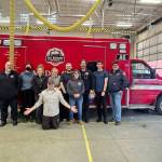 Back row, from left to right, are Chris Moore, Colleen OBrien, Jade Rollins, Kate Strean, Elijah Avery, Cory Morgan, Aiden Albers and Tim Manly. Front row, from left to right, are Ken Brotherton and Tammy Ridgway.
