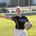 Sequims Mia Kirner makes a play Tuesday in Sequim against North Mason. (Michael Dashiell/Olympic Peninsula News Group)