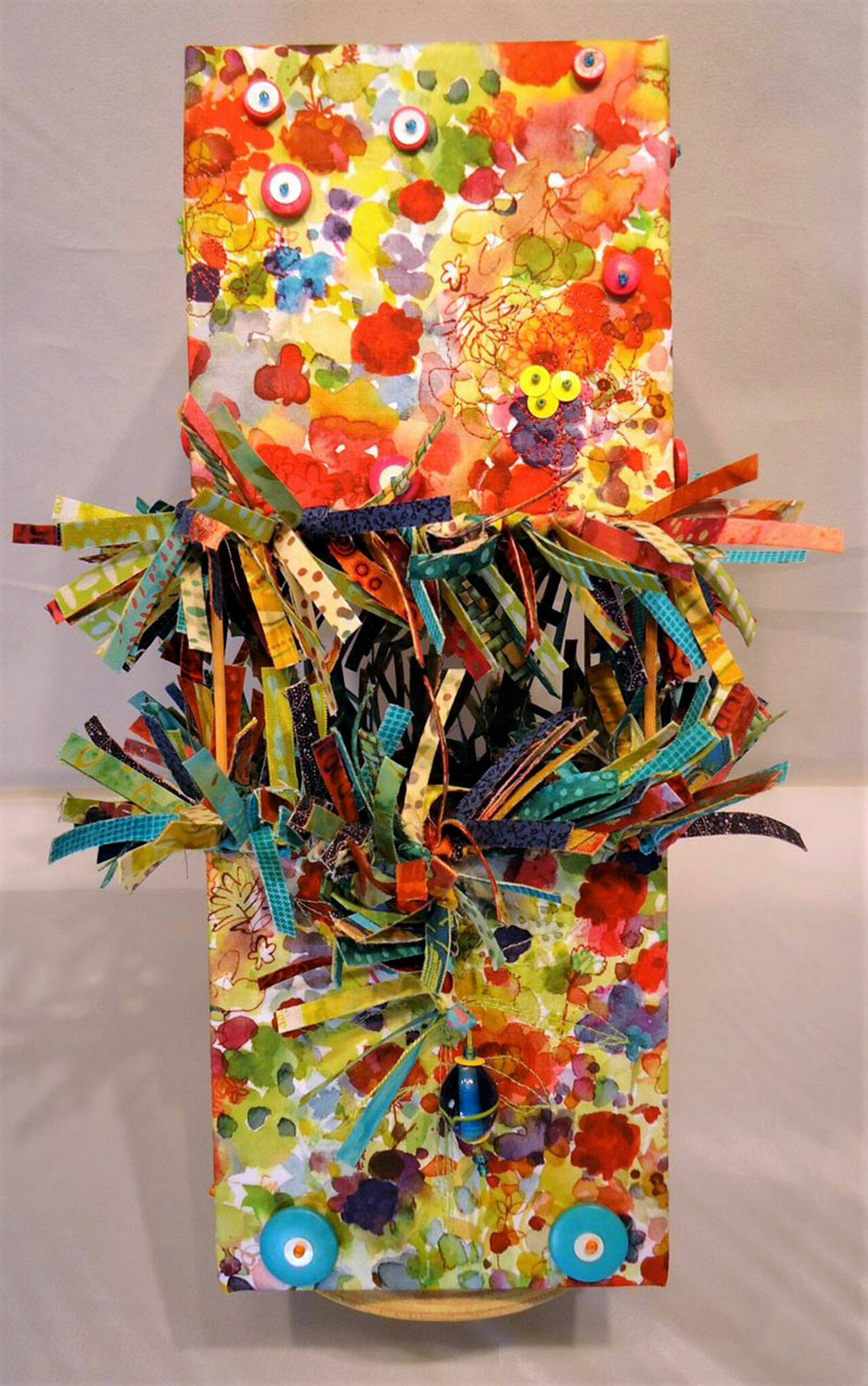 Flower Garden Frizzle by Debra Olson will be part of the Colors of Nature exhibit at Field Arts and Events Hall in Port Angeles.