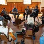 Centrums Acoustic Blues Workshop offers the chance to learn from master musicians in small, focused sessions. Photo courtesy Centrum