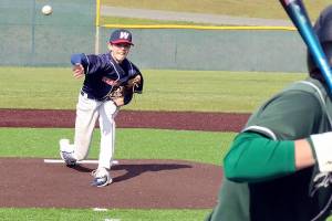 The Olympic Junior Babe Ruth champion Westport team defeated First Federal 3-1 in the title game Tuesday night at Volunteer Field. Westport pitcher Carston Seibel, right, pitched a gem, going 6⅔ innings, allowing three hits and one run while striking out nine. Westport’s Lane Wilson was 2-for-3 and stole three bases and Abe Brenkman was 2-for-2.