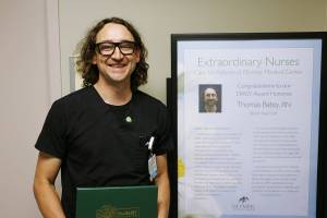 The DAISY Foundation has recognized Thomas Batey with its DAISY award.