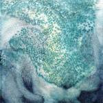 Gouache #21 is among the works in Sifting the Silence: Painting and Printmaking by Shirley Scheier at Northwind Arts Jeanette Best Gallery.