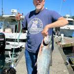 Enumclaws Tim Harder caught this chinook while fishing off of Neah Bay.