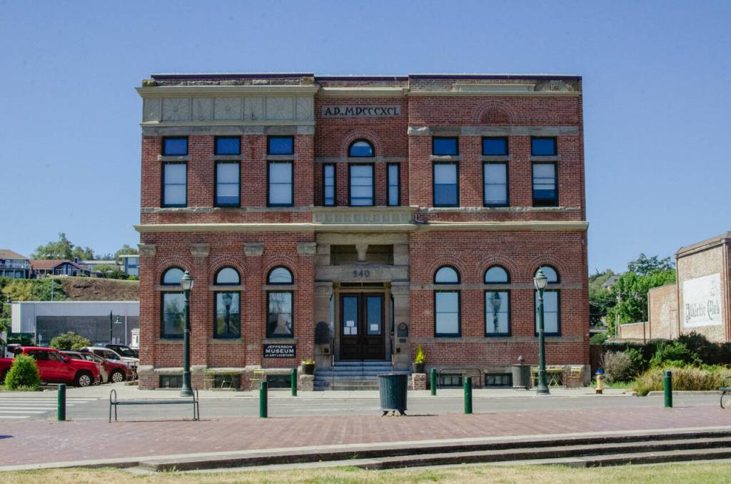 The Jefferson Museum of Art & History is at 540 Water St. in Port Townsend. (Elijah Sussman/Peninsula Daily News)