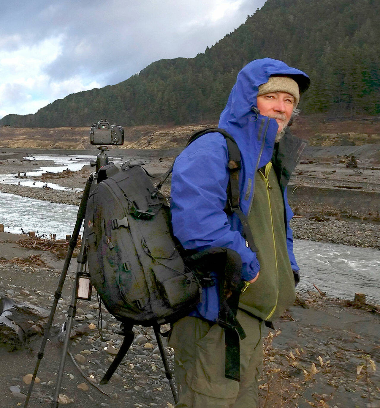 John Gussman will speak at a book launch for his new book, Ten Years After: A Photographic Journey of the Elwha River, on Monday evening.