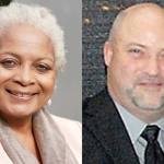 Phyllis Bernard, left, and Ken Simpson.