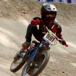 Kaiden Silva of Bellingham rides in the boys U7 category in the second running of the NW Cup at Dry Hill in May. The championship of the seven-race NW Cup series will be held Sunday at Dry Hill, one of three major sporting/outdoor events on the Peninsula this weekend. (Dave Logan/for Peninsula Daily News)