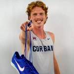Port Angeles Jack Gladfelter set a Corban University 6K record at the Linfield Harriers Classic at the end of August. (Corban University)