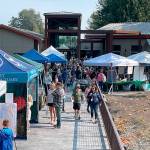 Nineteen agencies are anticipated to have interactive booths for visitors at the Dungeness River Festival set for Friday at Railroad Bridge Park. (Matthew Nash/Olympic Peninsula News Group)