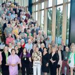 The Port Angeles High School Class of 1974 recently held their 50th class reunion. The 102 classmates in attendance and spouses met at the Field Hall and Event Center for their reunion. The class had 360 who graduated back in 1974. ASB President then was Greg Dooley and the class president was Jim Jacobson. Larry Bennett, Kim Chapman and Kristine Konapaski were the leads of the reunion committee. It was reported that the furthest a class member came was one from Portugal and another one from Sweden. DLOGAN