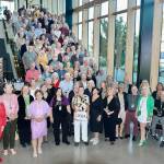 The Port Angeles High School class of 1974 recently held their 50th reunion. Of the 360 who graduated in the class, 102 attended the event held at the Field Arts and Events Hall. The ASB President in 1974 was Greg Dooley and the class president was Jim Jacobson. Larry Bennett, Kim Chapman and Kristine Konapaski were the leads for the reunion committee. It was reported that the furthest a class member came for the event included one from Portugal and another from Sweden. (Dave Logan/For Peninsula Daily News)