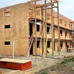 The first of three new apartments buildings in the Melody Lane project. Courtesy First Fed