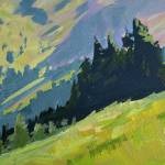 Obstruction Point by Anne Pfeiffer of Port Angeles is part of Small Expressions, the wide-ranging show which will open Friday at Northwind Arts Jeanette Best Gallery in Port Townsend.