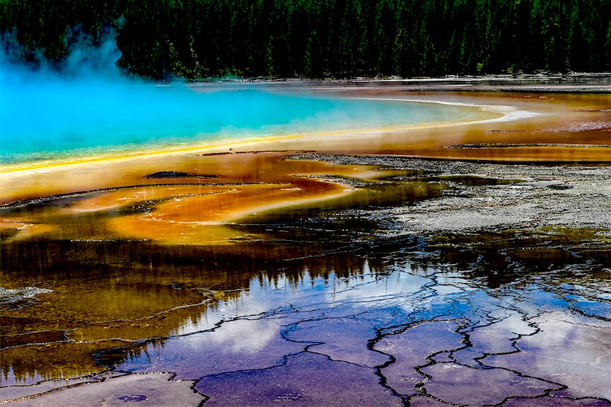 Reflecting on Yellowstone by Randall Tomaras.