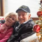 Nattalia Sharinger Gellert and Daniel Gellert, survivors of WWII, are happy to have a peaceful Christmas in Sequim. (Emily Matthiessen/Olympic Peninsula News Group)