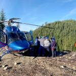 A 35-year-old man was taken by Life Flight Network to Harborview Medical Center following a Coast Guard rescue on Monday. (U.S. Coast Guard Air Station Port Angeles via Facebook)