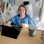 Landon Smith, 19, is waiting for a heart transplant at Childrens Hospital of Seattle. (Michelle Smith)