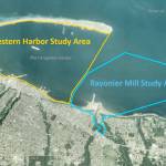 The Western Harbor Study Area includes Port Angeles Harbor, the Port of Port Angeles and Ediz Hook. (State Department of Ecology)