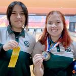 Port Angeles Bowling Port Angeles bowlers Zoey Van Gordon, right, and Xoey Penn finished third and fourth respectively, at the Olympic League Bowling Tournament. The pair will bowl at the district tournament Feb. 1 in Lakewood.