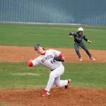 Arlington Baptist University senior Kamron Meadows, a 2021 Port Angeles High School grad, was recently selected as the Central Southwest Conference Pitcher of the Week after tossing five scoreless innings and earning the win in relief as AB went on to win the NCCAA Division II Invitational against Southeastern Baptist. (Reese Couture)