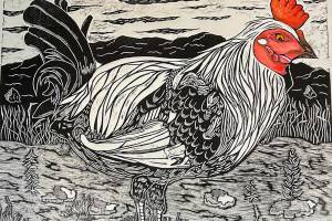 Phil Carricos prints will be on display at the Port Townsend Gallery throughout April.