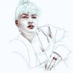 Makenna OKeeffe, the subject of this self-portrait, will teach a figure drawing series titled Queering the Body at Northwind Art School in Port Townsend. (Makenna OKeeffe)