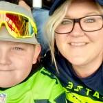 Colton Dufour, left, and his mom Cherie Tachell. (Cherie Tachell)