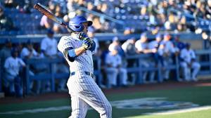 Angelo State Athletics 
After earning All-Lonestar Conference honors for the University of Texas Permian Basin, Port Angeles Ethan Flodstrom is on a tear for top-ranked Angelo State this spring.