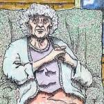 Steven Park created this work in response to Diane Mosers poem The Attic Visit. Both appear in the Ars Poetica show at Northwind Arts Jeanette Best Gallery, which will host an art and poetry party Saturday. (Northwind Art)