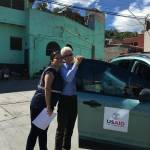 Former USAID worker Miguel Reabold, shown with a colleague in Honduras in 2018. (Miguel Reabold)